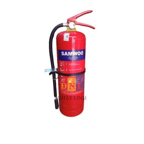 Bình chữa cháy bột BC 4kg Samwoo MFZ4 - Điện Công Nghiệp Nhật Linh - Công Ty TNHH Thiết Bị Điện Công Nghiệp Nhật Linh